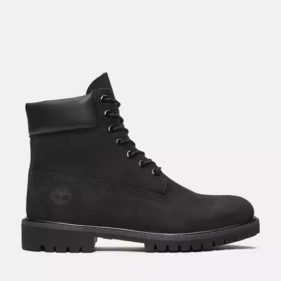 Brand New Black Men's Timberland® Premium 6-Inch Waterproof Boots Retails $200+ - Picture 4 of 5